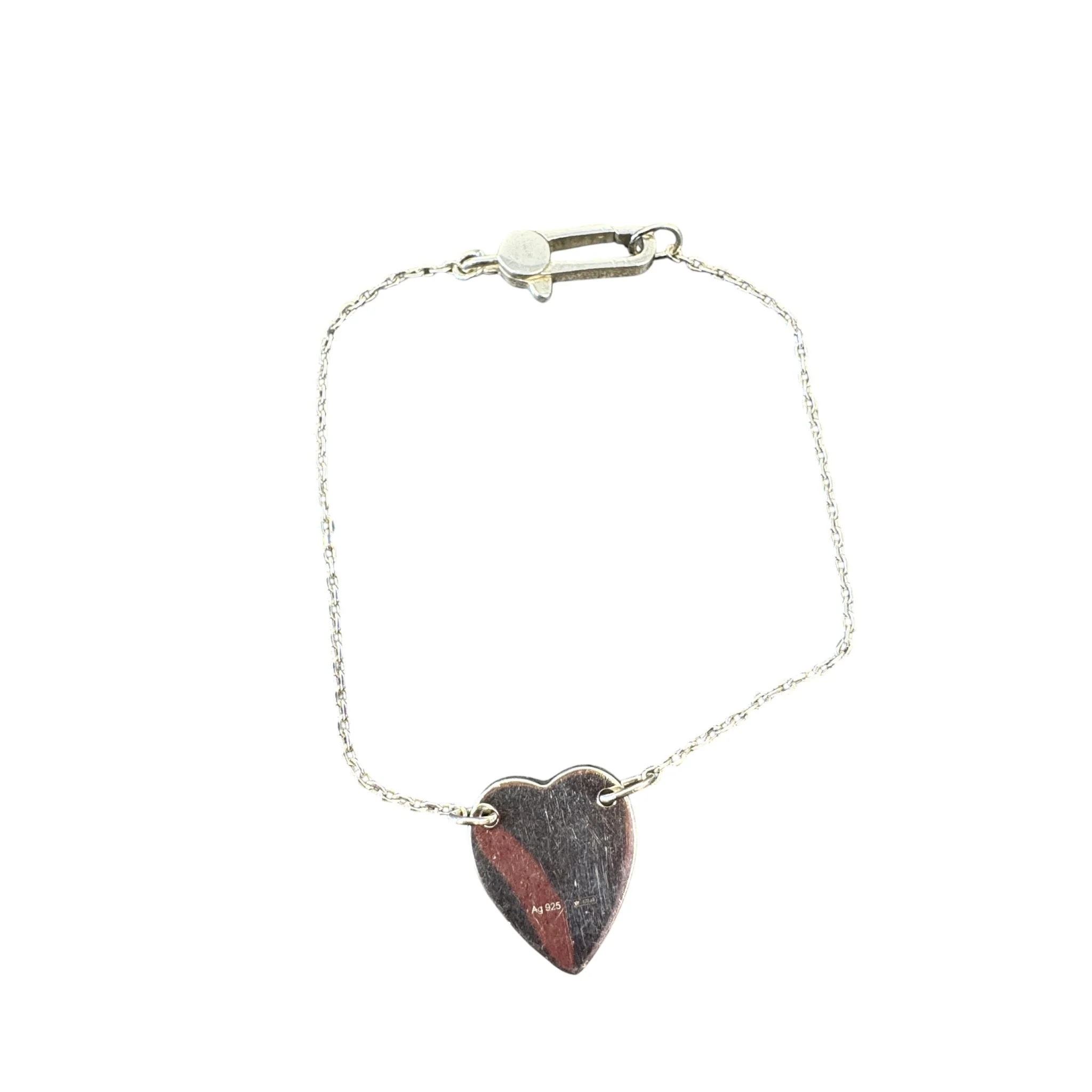 Women's Trademark Heart Bracelet Silver - Image 5