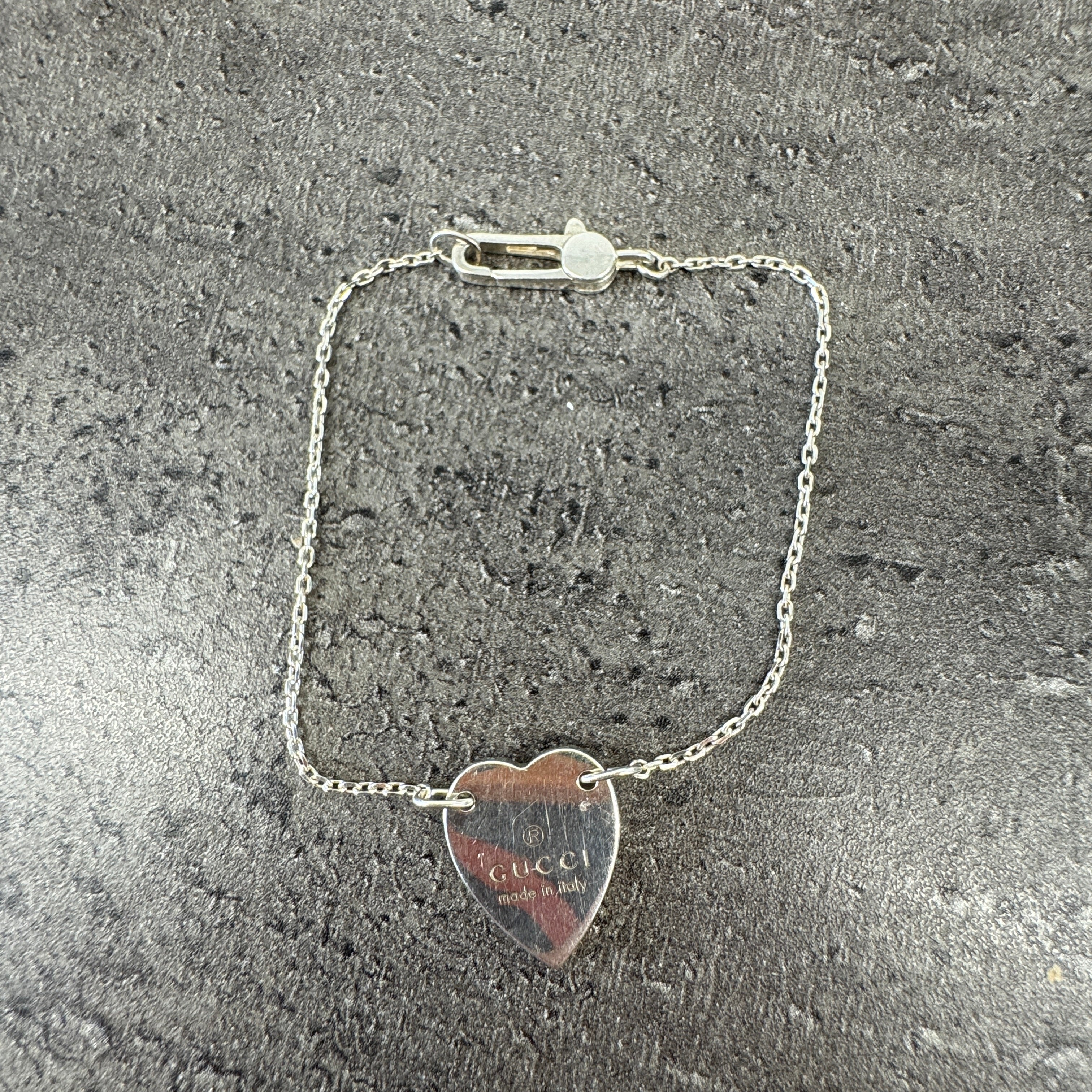 Women's Trademark Heart Bracelet Silver - Image 7