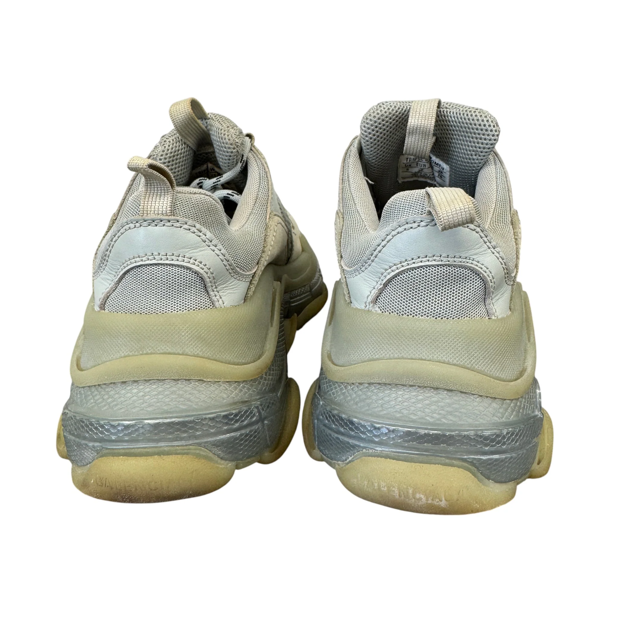 Women's Triple S Low Trainers Beige Size EU 39 / UK 6 - Image 9