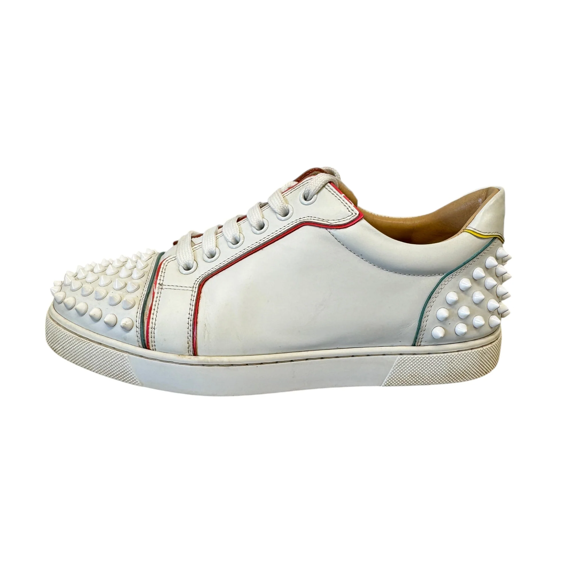 Women's Vieira 2 Flat Low Trainers White Size EU 37.5 / UK 4.5 - Image 4