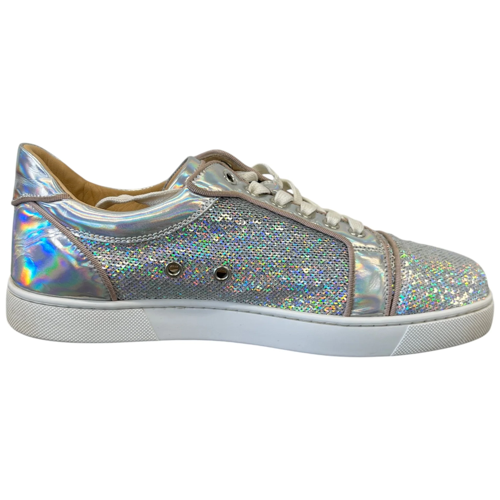 Women's Viera Orlato Flat Pail Low Trainers Silver Size EU 40 / UK 7 - Image 4