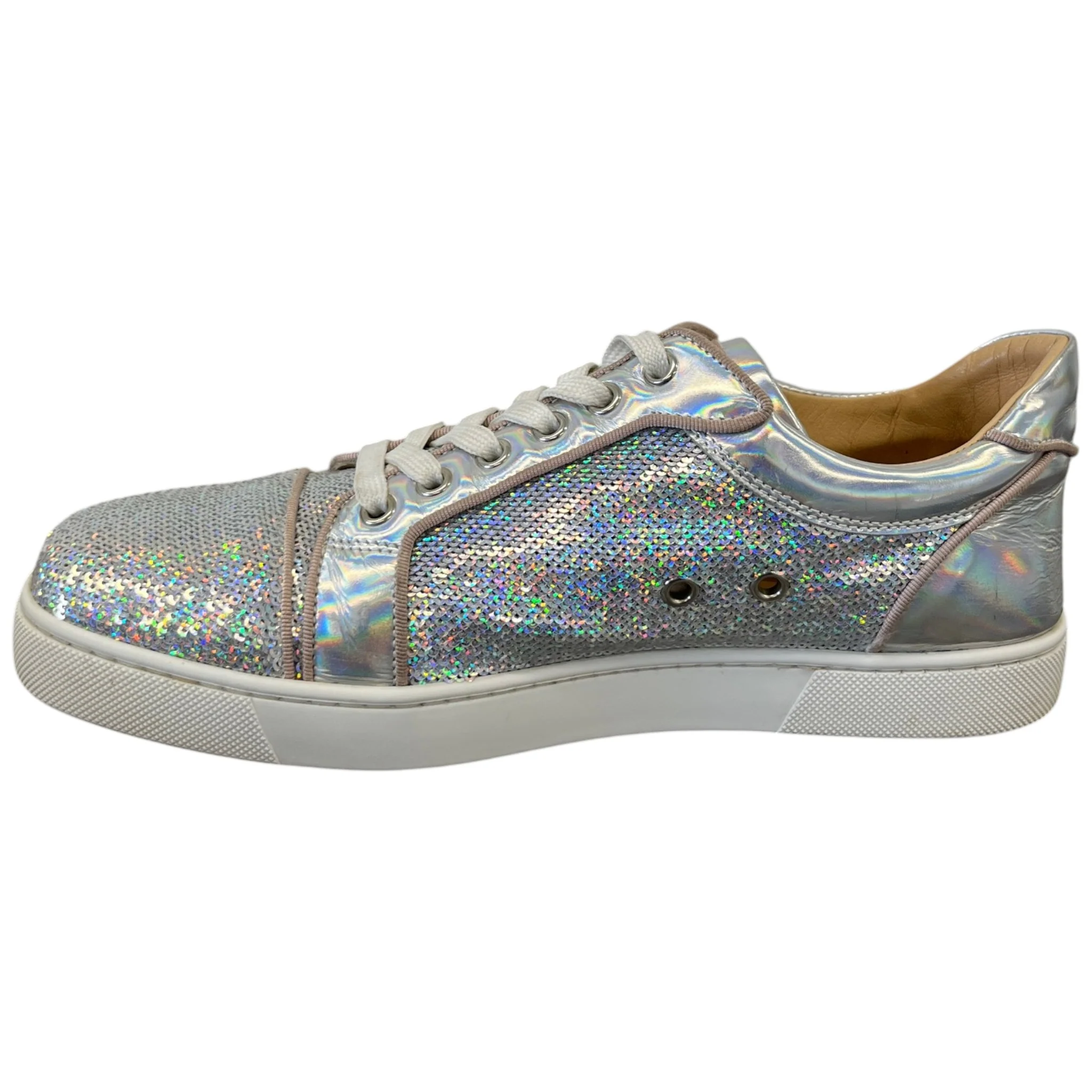 Women's Viera Orlato Flat Pail Low Trainers Silver Size EU 40 / UK 7 - Image 5