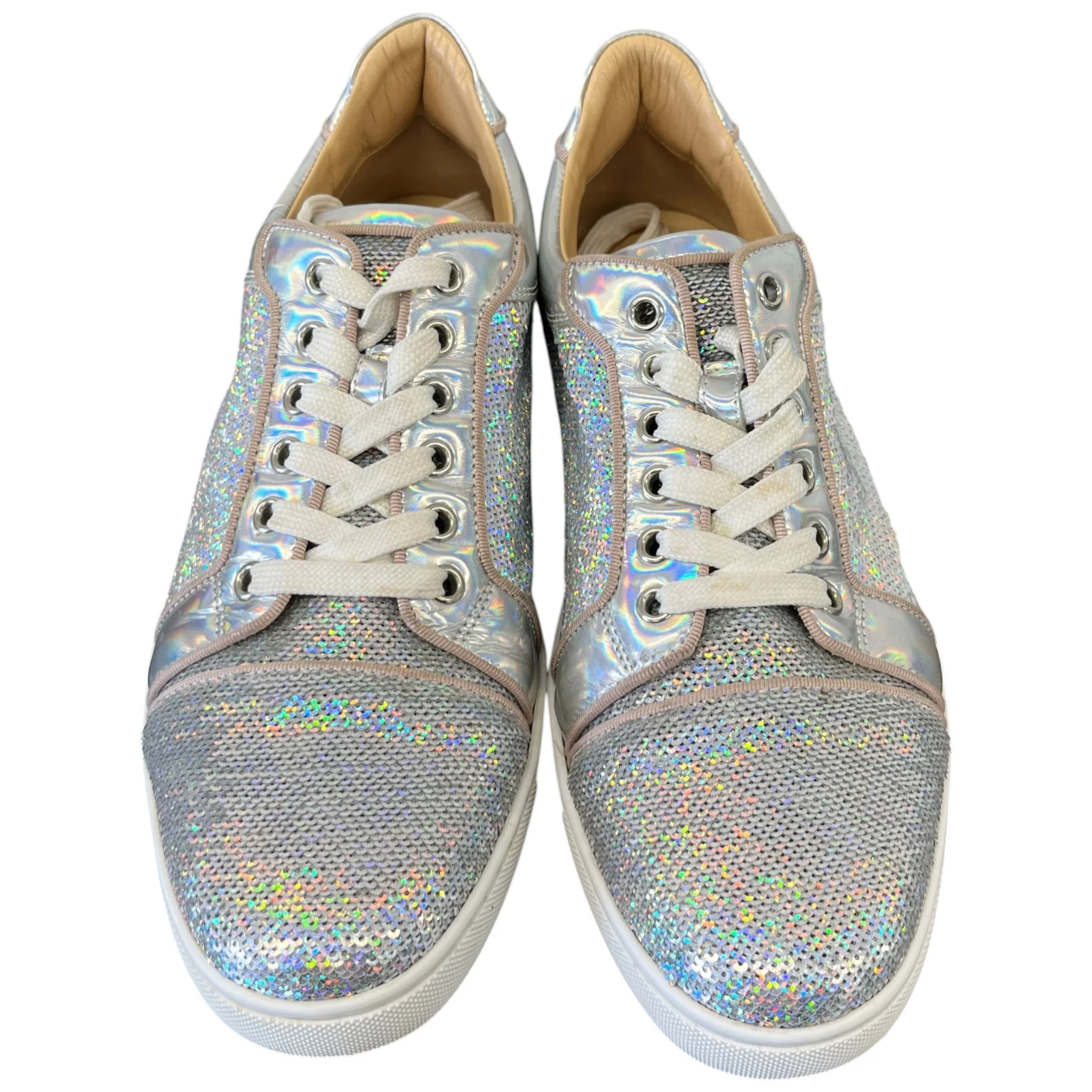 Women's Viera Orlato Flat Pail Low Trainers Silver Size EU 40 / UK 7 - Image 6