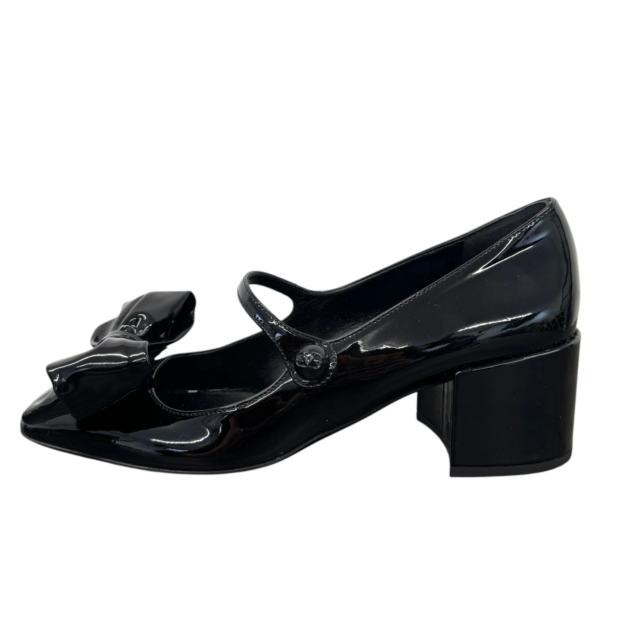 Women's Vlogo Mary Jane Pumps Mules Black Size EU 38 / UK 5 - Image 4