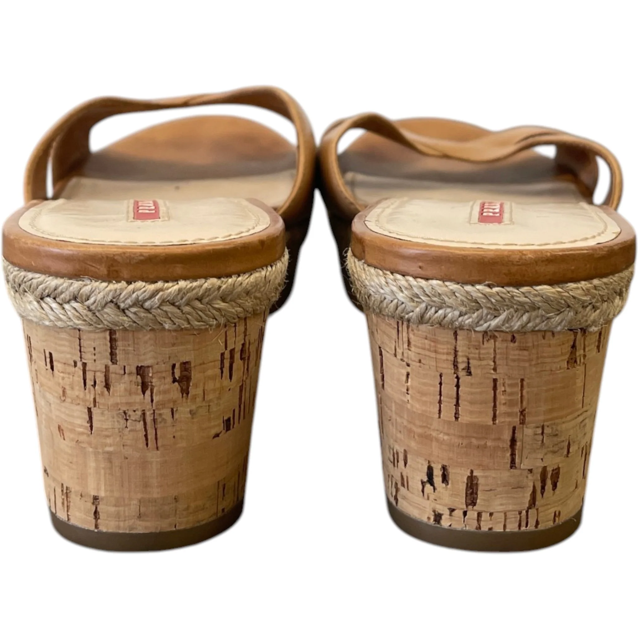 Women's Wedge Slides Sandals Beige Size EU 39.5 / UK 6.5 - Image 7