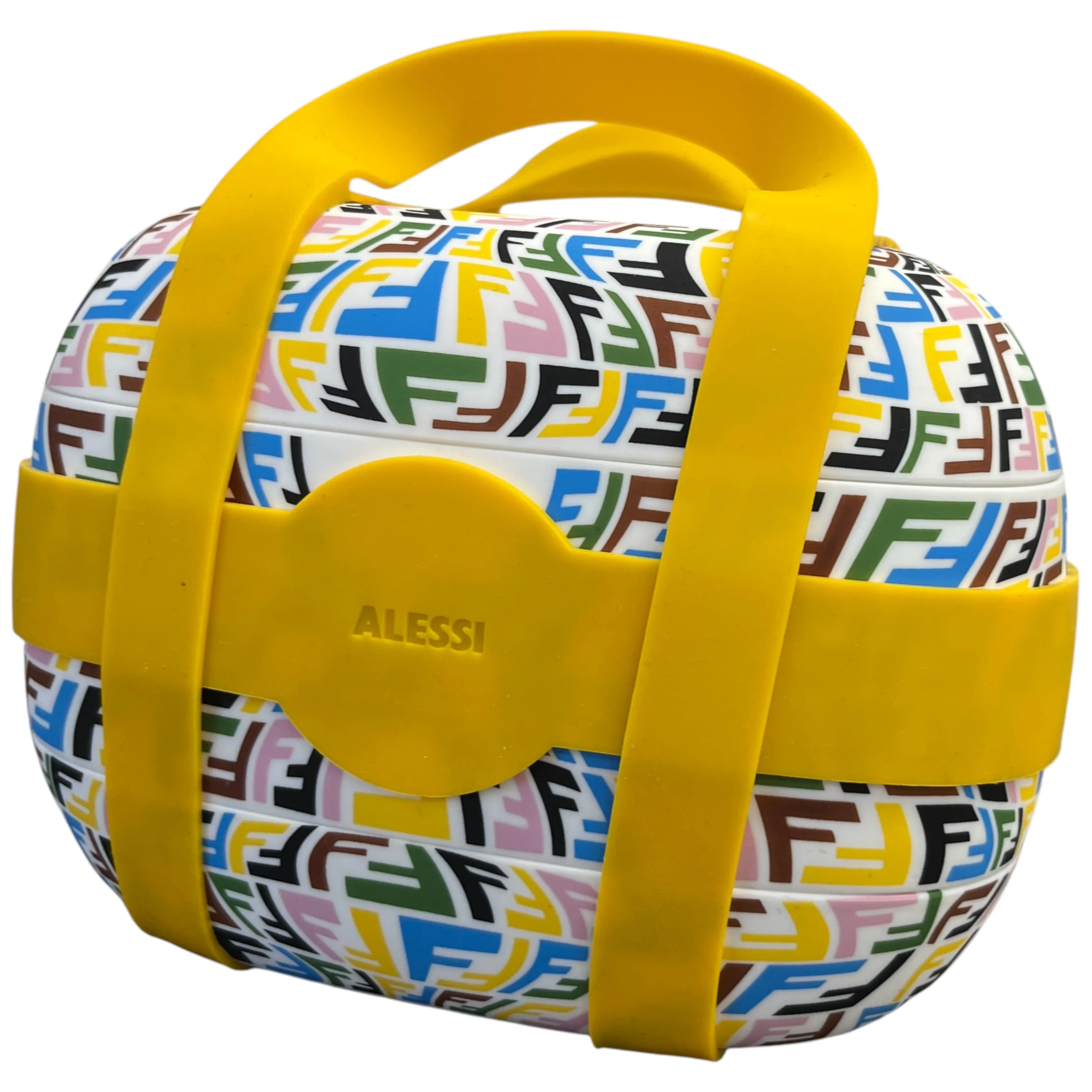 X Alessi 2021 Food À Porter Bento Lunch Box Bag Multi-Coloured - Image 7